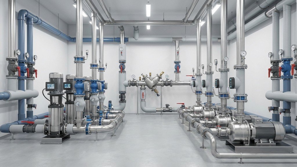 Complex building water infrastructure